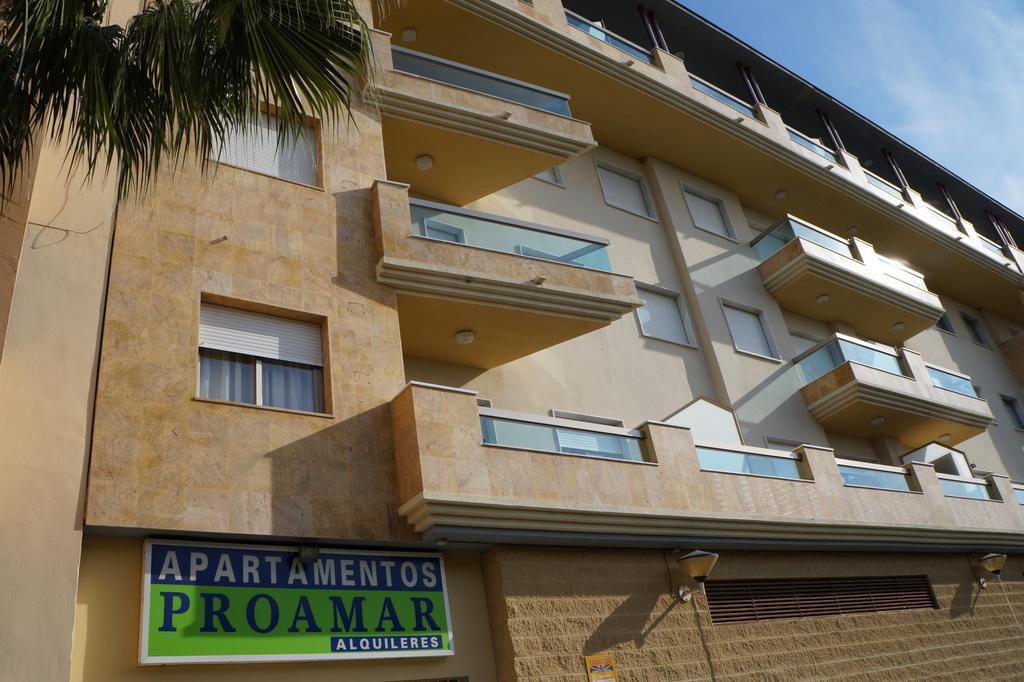 Apartamentos Proamar Torre Del Mar Dış mekan fotoğraf